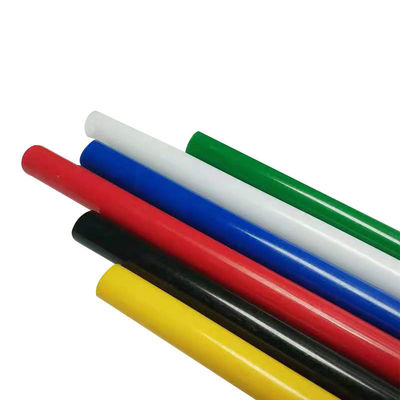 Black Copolyformaldehyde POM C Plastic Rods Sheets Thermal Oxidation