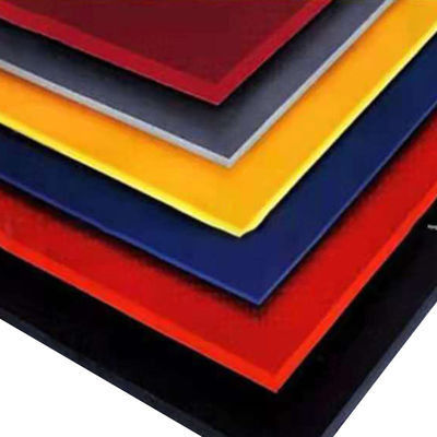 Black Copolyformaldehyde POM C Plastic Rods Sheets Thermal Oxidation