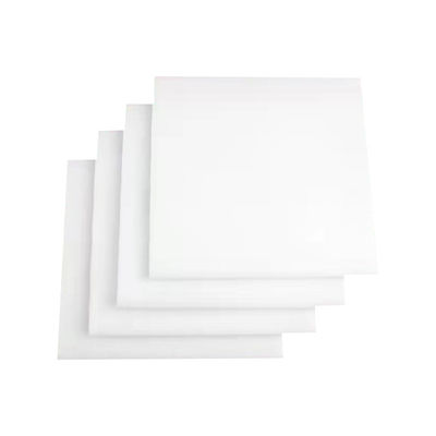 Engineering Molded PTFE Plastic Tube Sheet Material High Temperature Resistance