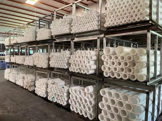 White Black POM ELS Tube Engineering Plastic Material Custom