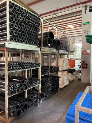 White Black POM ELS Tube Engineering Plastic Material Custom
