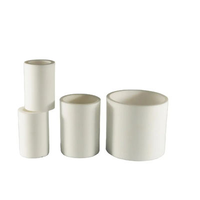 100% Pure PTFE Plastic Tube PTFE Plastic Block For Sealing Turning